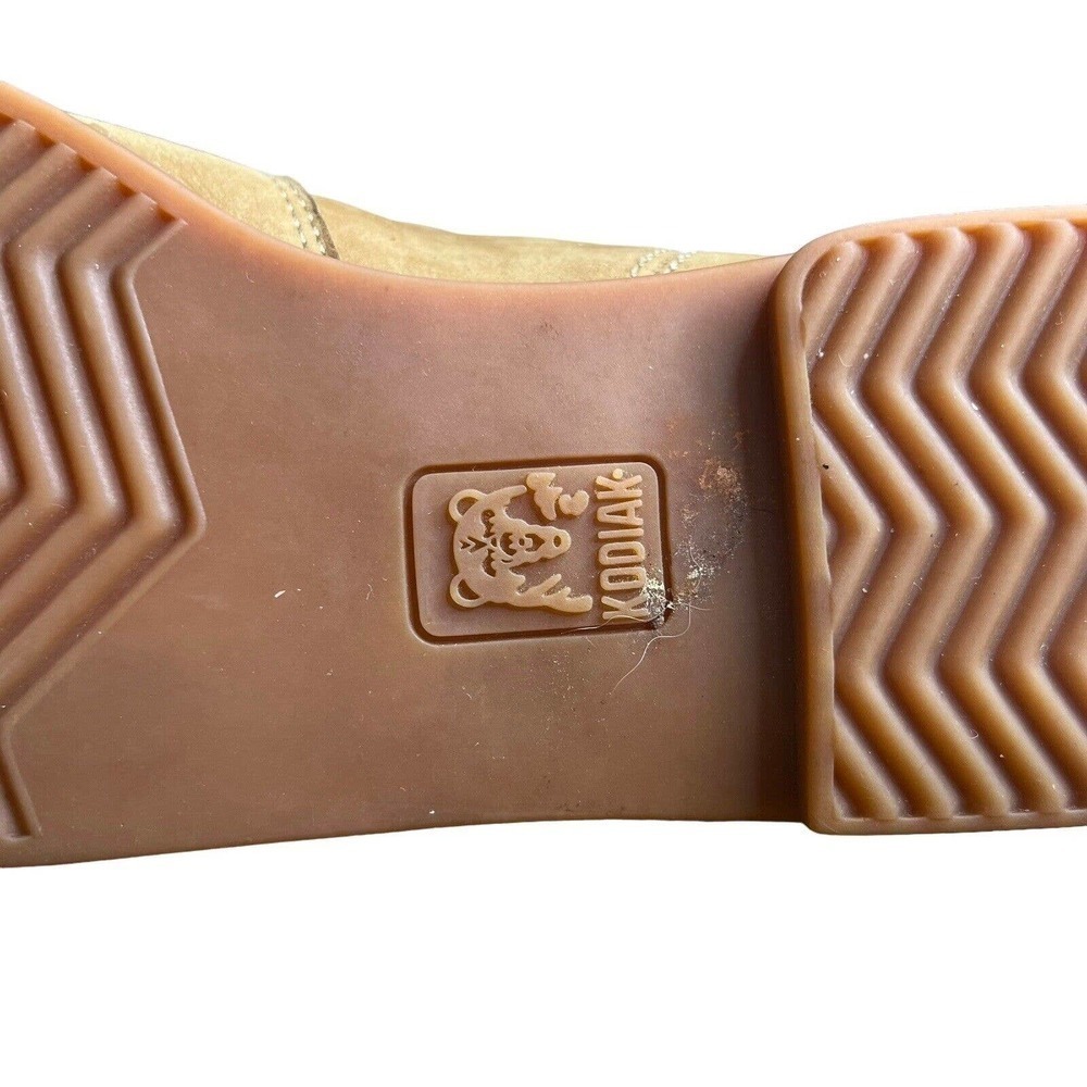 Kodiak Women's Size 9.5 Chelsea Boot Low Rider Pull On Suede Tan Bootie - Picture 13 of 13
